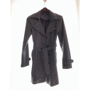 Polkadot Trench coat